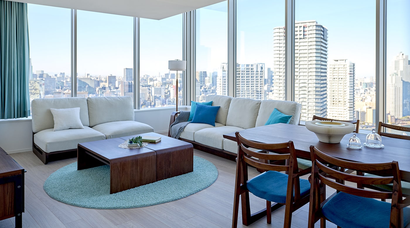 ガラス テーブル 机 リラックス空間を美しく演出 屋外