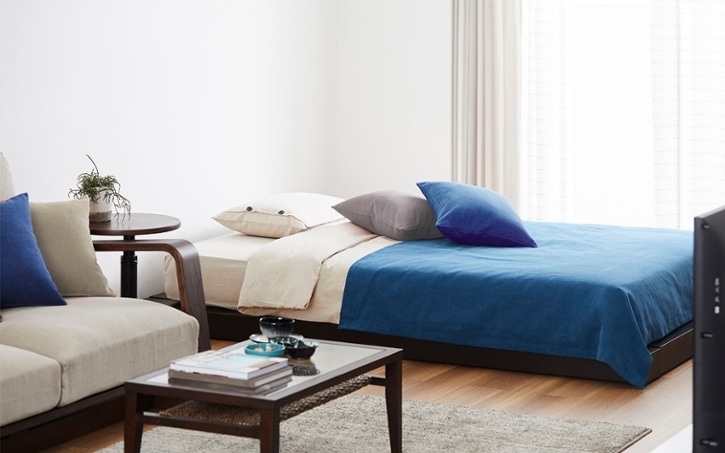 ダブルベッドのレイアウトは何畳から？設置パターンやおしゃれなダブル  