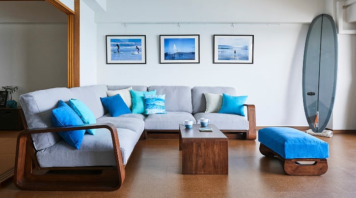 レトロヴィンテージサーフボード【インテリアにも最適】 憧れの西海岸