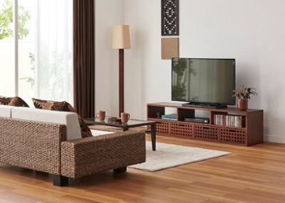 ソファ×テレビボード×テーブルの組み合わせで叶える理想の部屋作り | a  