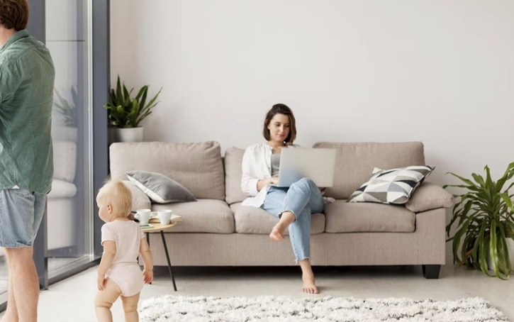 ベージュ ローソファ ベルメゾン 組み合わせて使える 組み合わせて