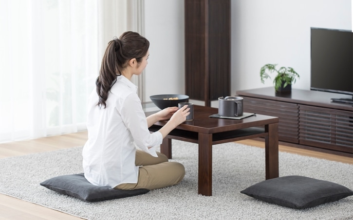 使用目的によるローテーブル・座卓の高さや違い ～30cm・35cm・40cm  